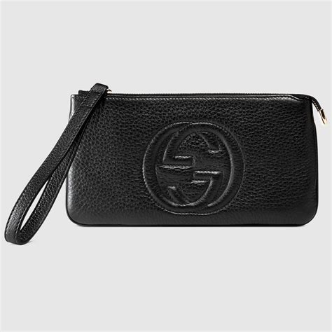 gucci soho wristlet|Gucci Pouch Bags for Women .